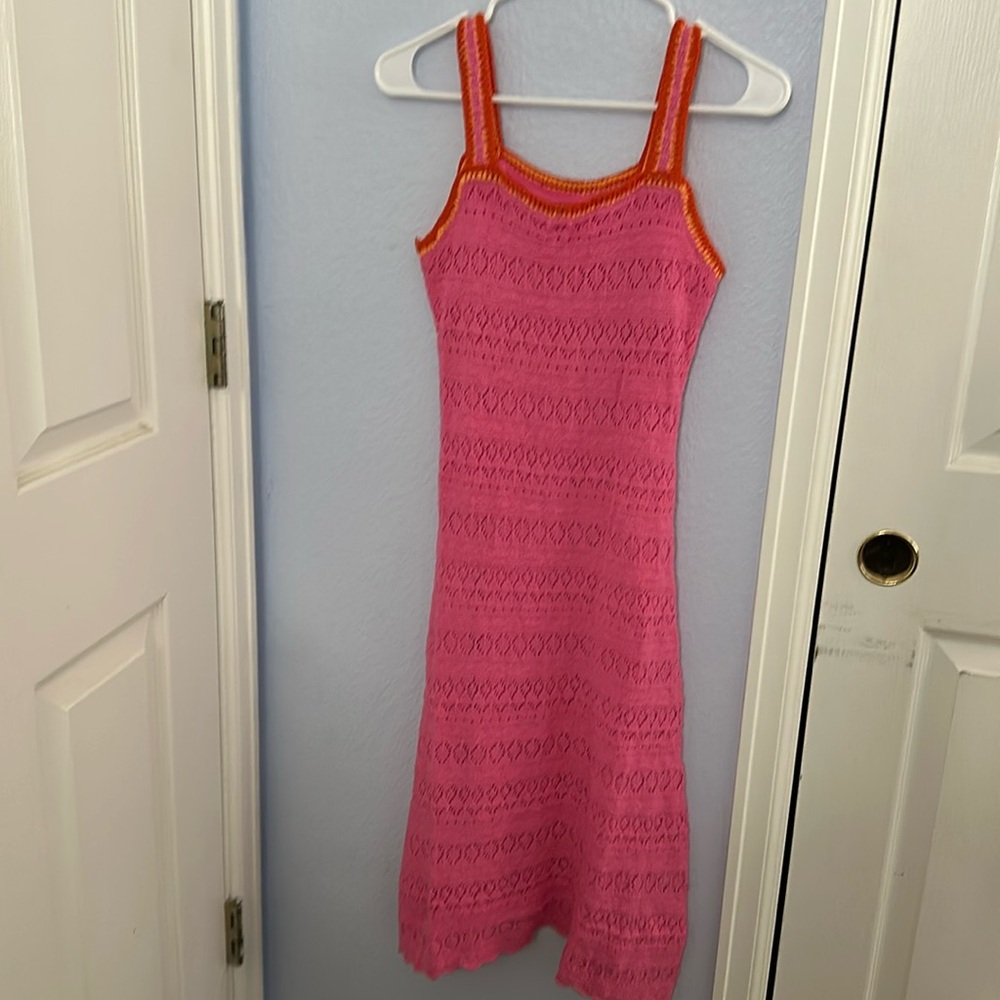 Jessica Simpson’s crochet dress